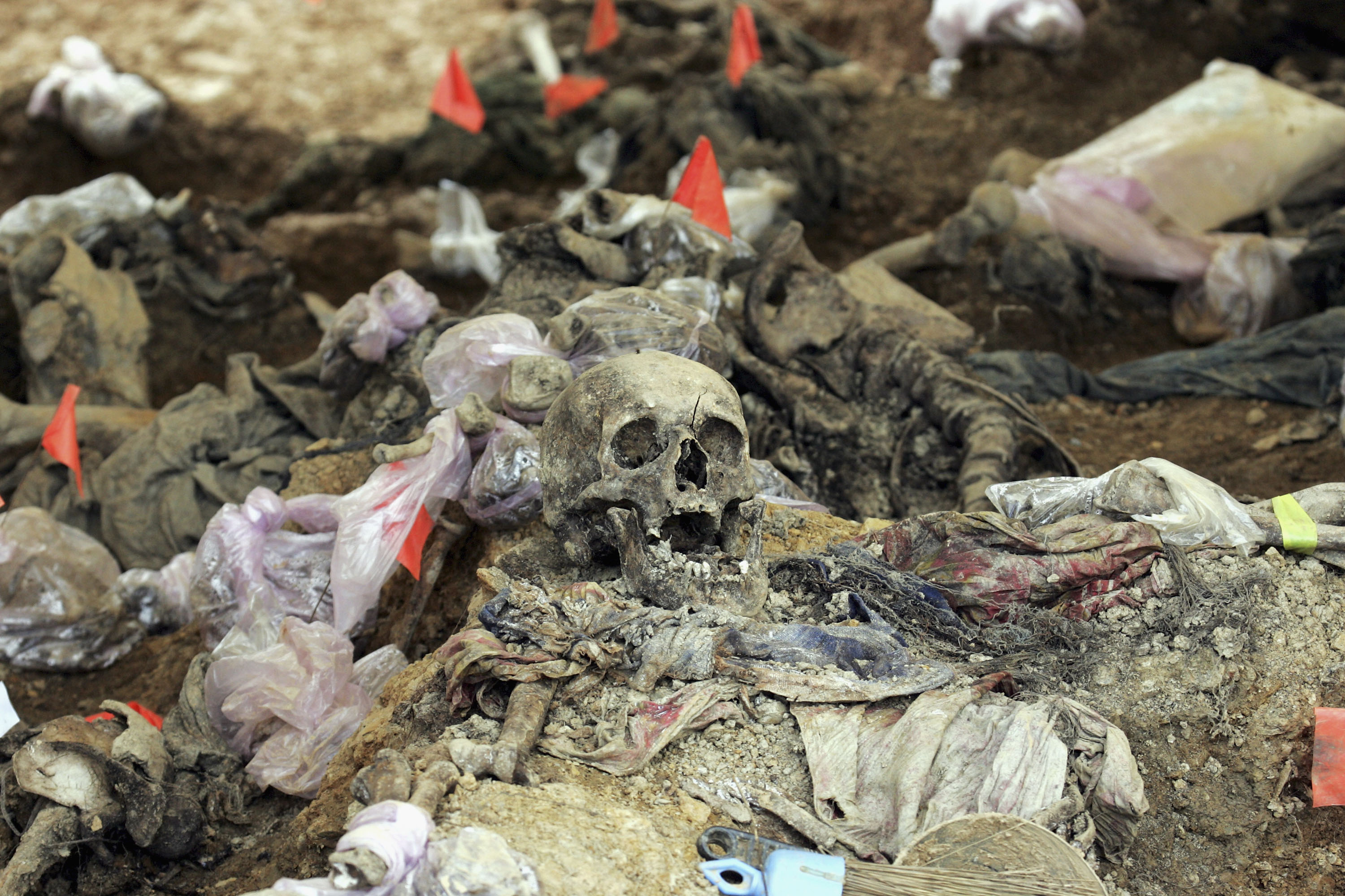 Forensics Experts Work On Exhuming And Identifying Srebrenica Victims