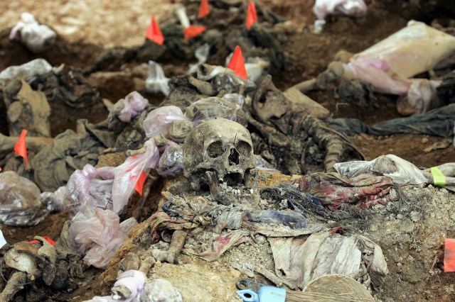 Forensics Experts Work On Exhuming And Identifying Srebrenica Victims